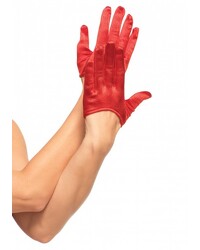 Leg Avenue Sehr kurze Satin-Handschuhe